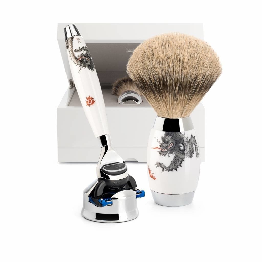 Mühle Scheerset Meissen Porselein - Fusion® & Dashaar, tweede productfoto