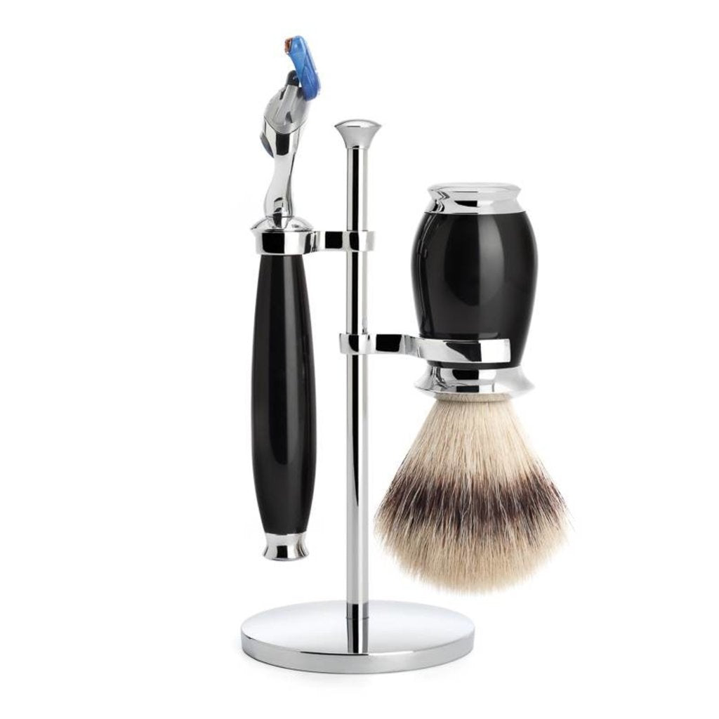 Mühle Scheerset Purist 3-delig - Zwart - Fusion®