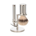 Mühle Scheerset Roestvrij staal Silvertip Fibre® - Rocca