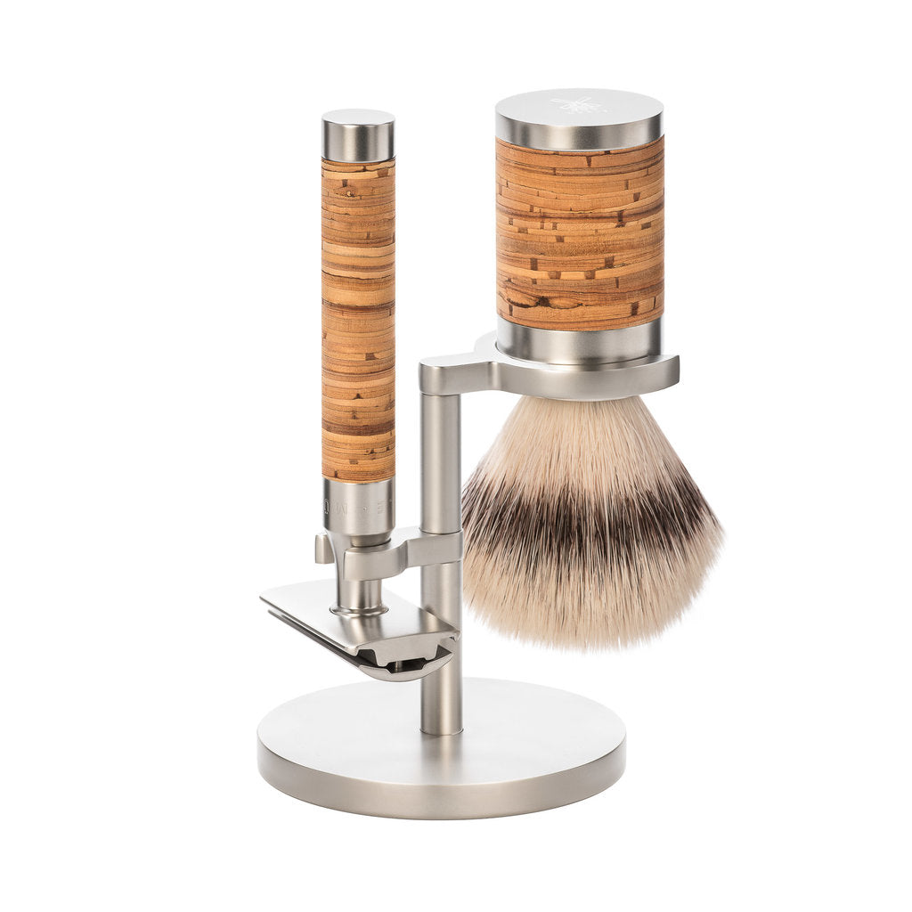 Mühle Scheerset Roestvrij staal Silvertip Fibre® - Rocca