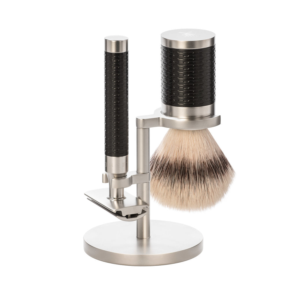 Mühle Scheerset Roestvrij staal Silvertip Fibre® - Rocca