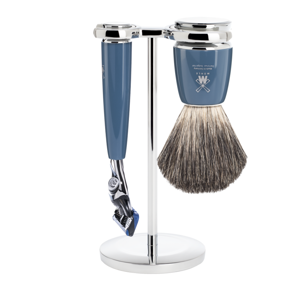 Mühle Scheerset Graudas Rytmo 3-delig - Petrol - Fusion®