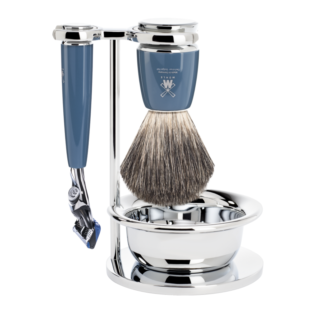 Mühle Scheerset Graudas Rytmo 4-delig - Petrol - Fusion®