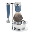 Mühle Scheerset Graudas Rytmo 4-delig - Petrol - Saf.Razor