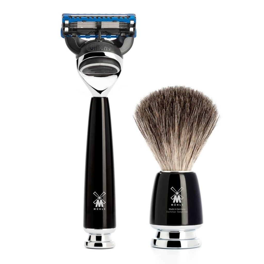 Mühle Scheerset Graudas Rytmo 4-delig - Zwart - Fusion®, tweede productfoto
