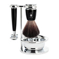 Mühle Scheerset Rytmo 4-delig - Zwart - Saf.Razor