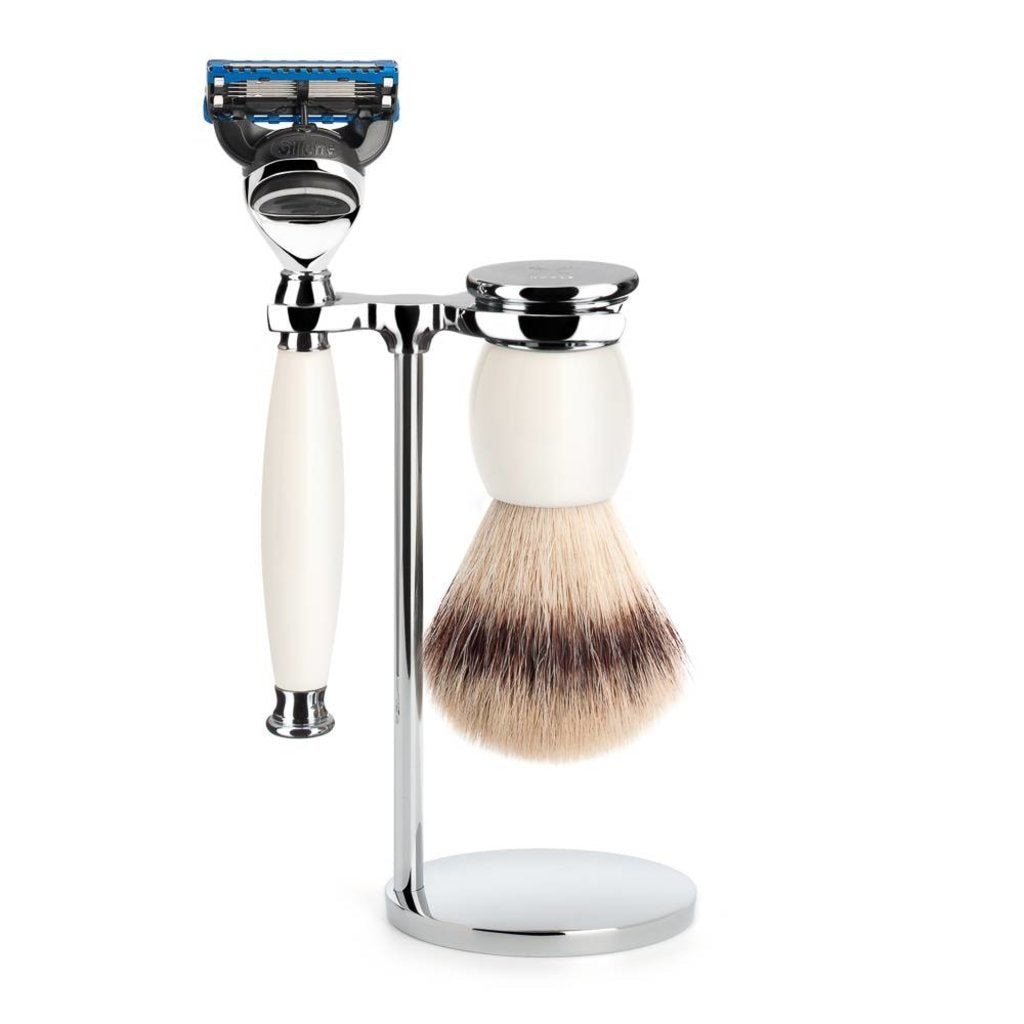 Mühle Scheerset Sophist 3-delig - Porselein - Fusion®