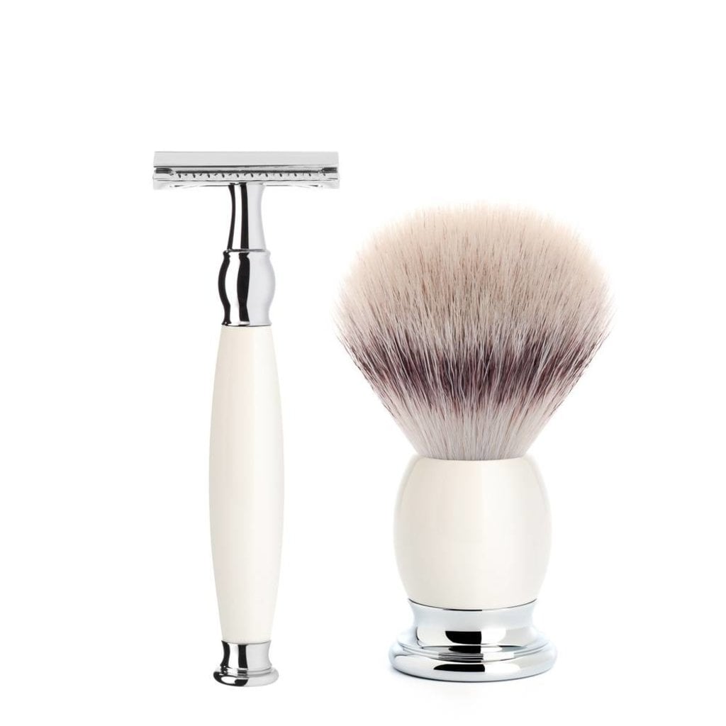 Mühle Scheerset Sophist 3-delig - Porselein - Saf.Razor, tweede productfoto