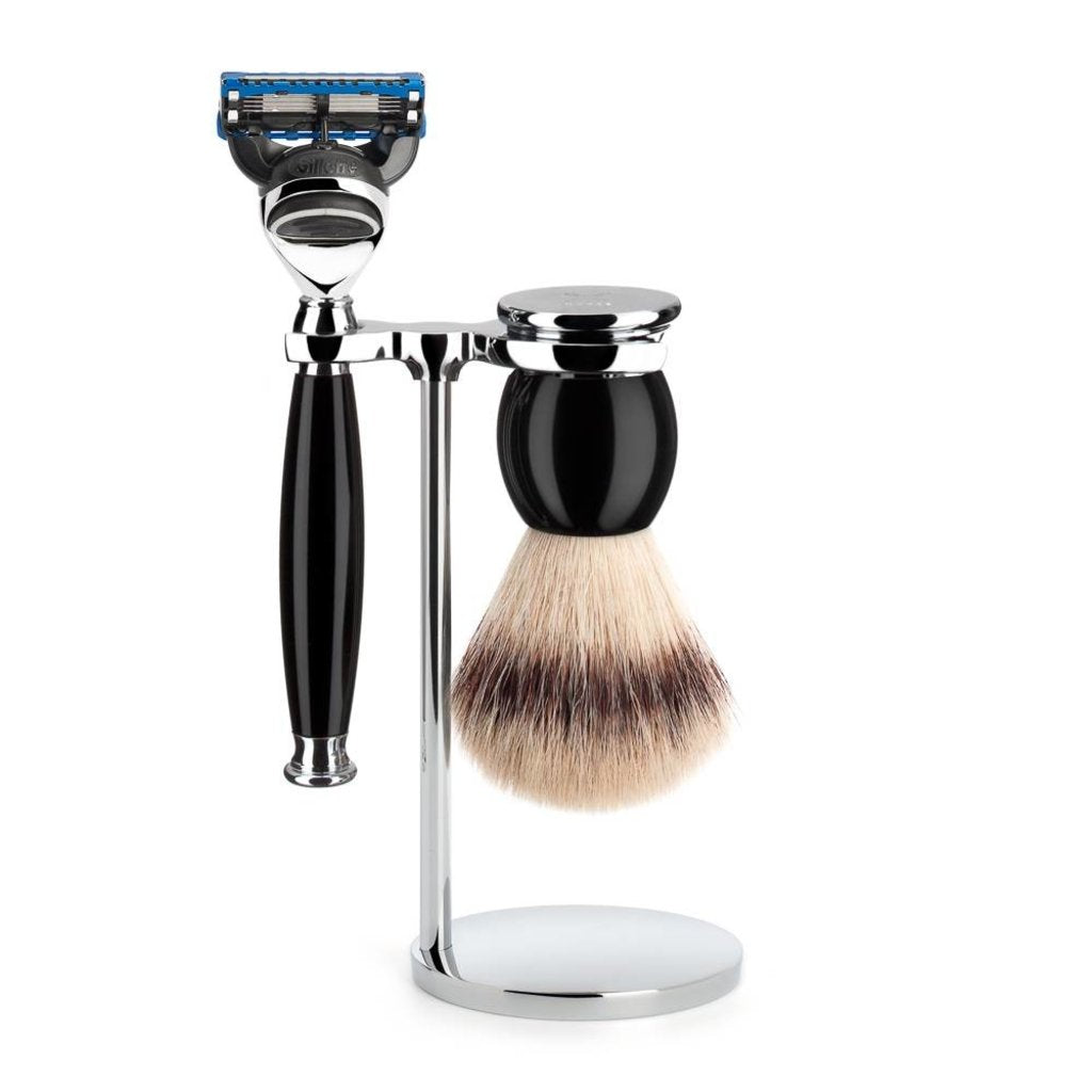 Mühle Scheerset Sophist 3-delig - Zwart - Fusion®