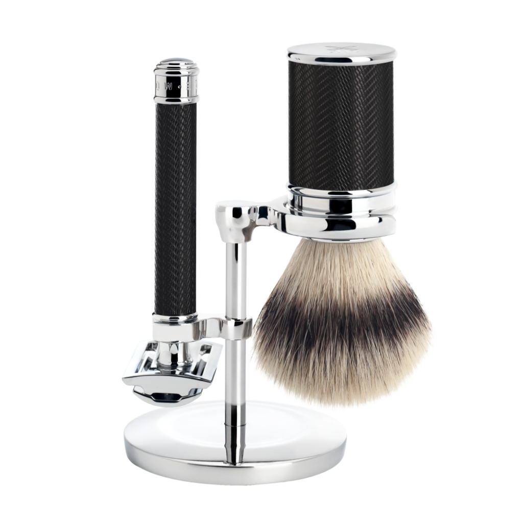 Mühle Scheerset Traditional - Safety razor - Fibre® - Zwart