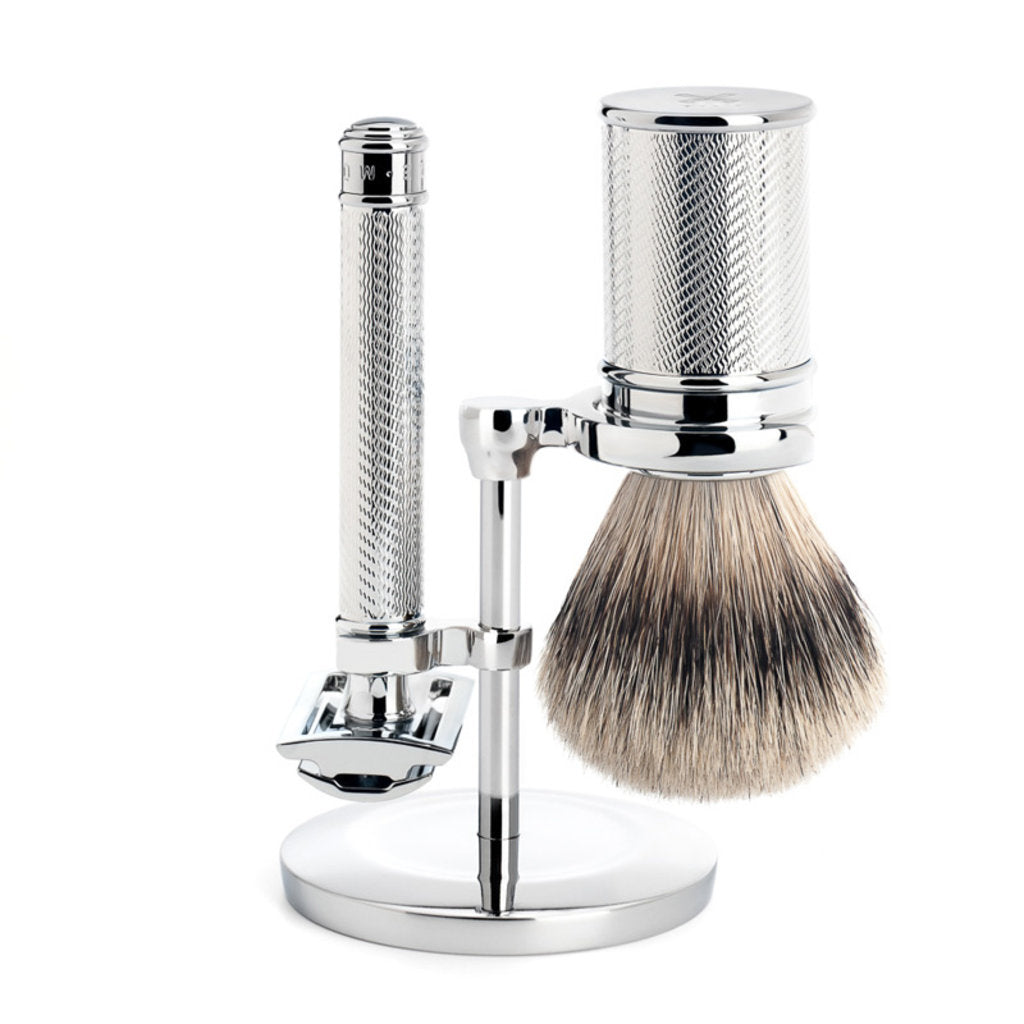 Mühle Scheerset Traditional - Safety razor - Silvertip - Chroom