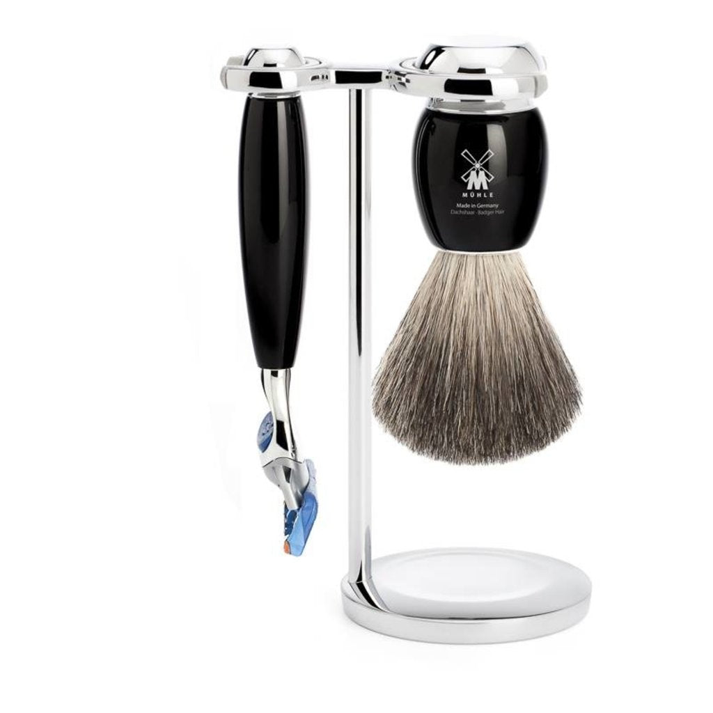 Mühle Scheerset Graudas Vivo 3-delig - Zwart - Fusion®