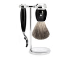 Mühle Scheerset Graudas Vivo 3-delig - Zwart - Mach3®