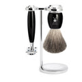 Mühle Scheerset Graudas Vivo 3-delig - Zwart - Saf.Razor