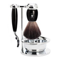 Mühle Scheerset Vivo 4-delig - Zwart - Mach3®