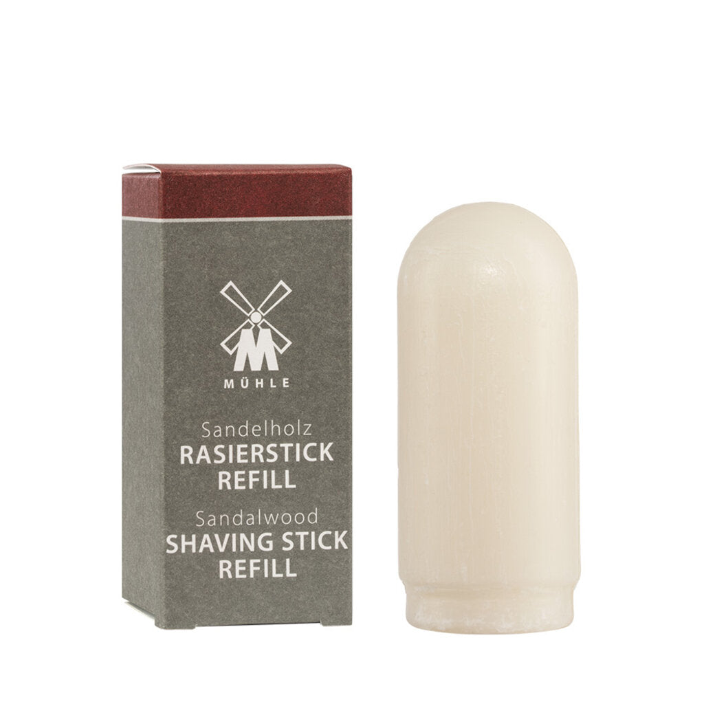 Mühle Scheerzeep Stick Navulling Sandalwood, 65g