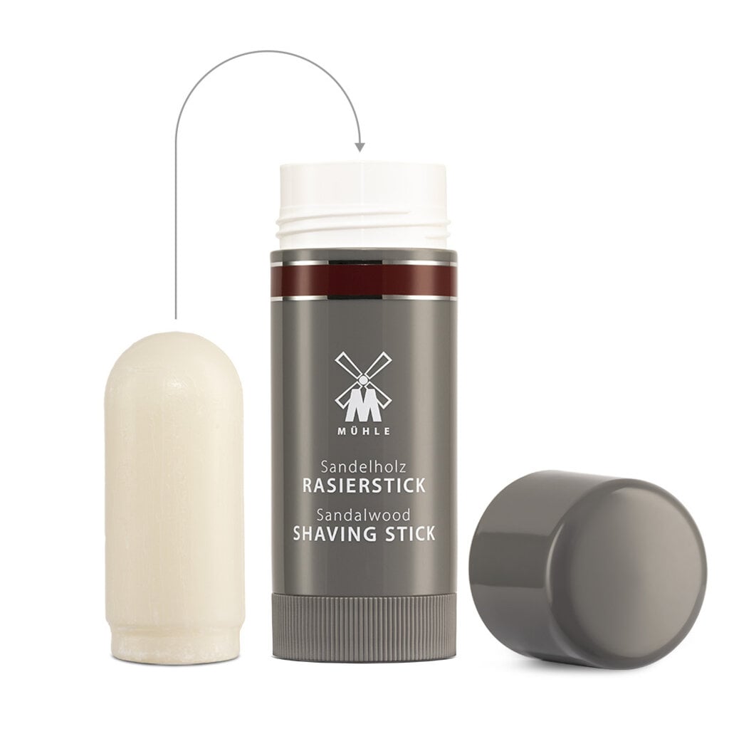 Mühle Scheerzeep Stick Navulling Sandalwood, 65g, tweede productfoto