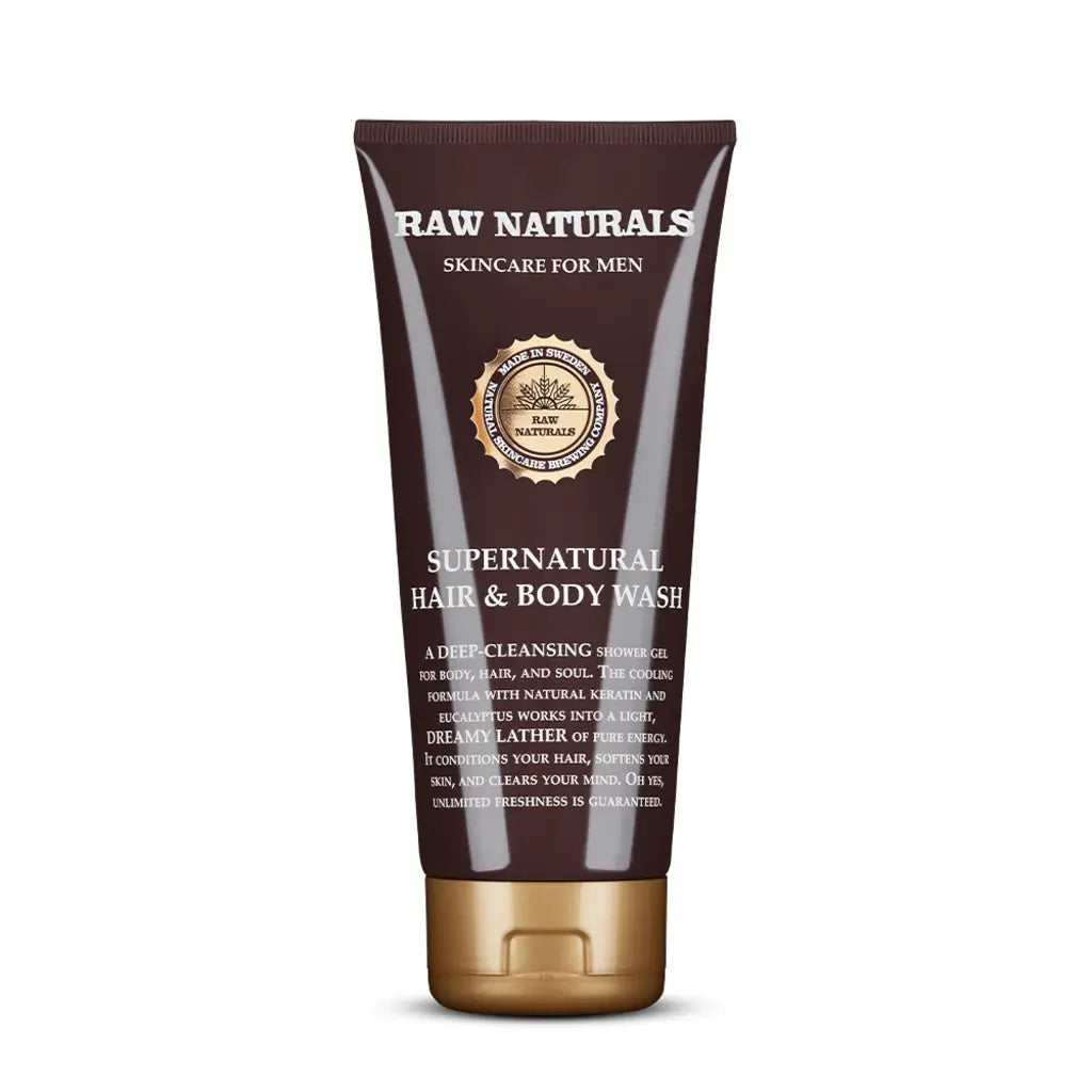 RAW Naturals Supernatural Hair & Body Wash 200ml