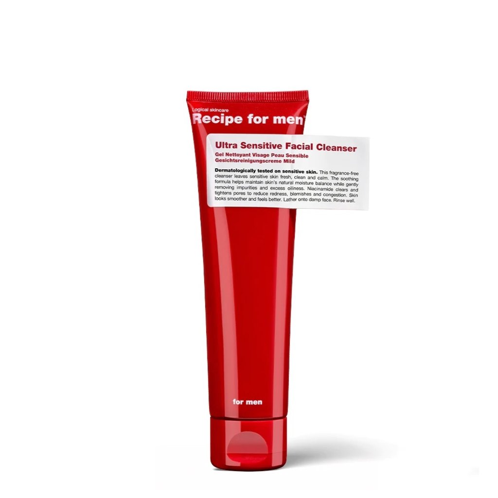 Recipe for Men Ultra Sensitive Facial Cleanser 100ml