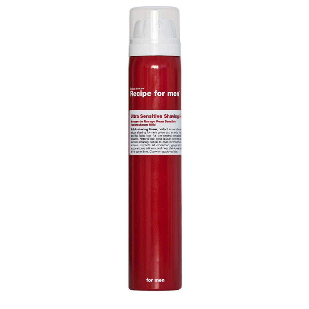 Recipe for Men Ultra Sensitive Shaving Foam